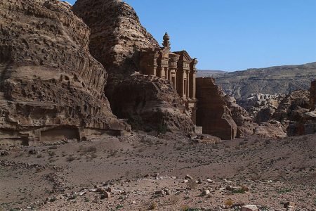 Day tour to Petra from El Gouna by Flight and Ferry boat