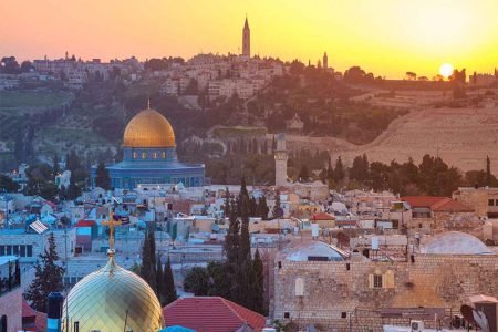 Jerusalem tour to Israel from El Gouna by flight and bus