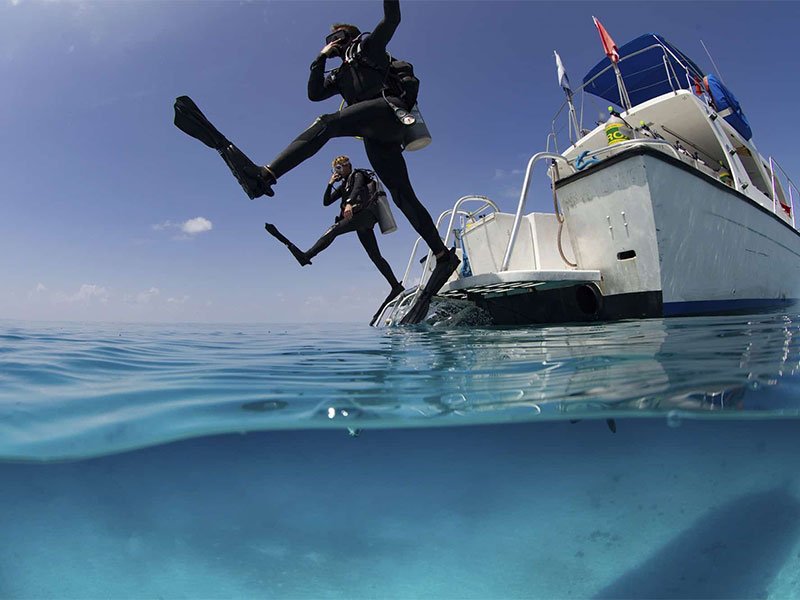 Full day diving in Hurghada Red Sea by boat