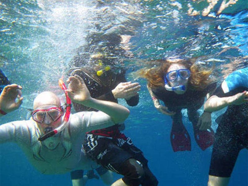 Full day diving in Hurghada Red Sea by boat